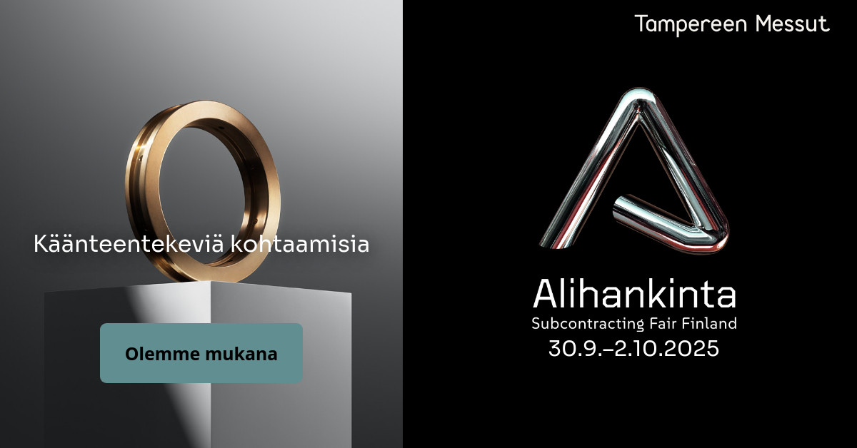 Olemme mukana Alihankinta 2025 -tapahtumassa